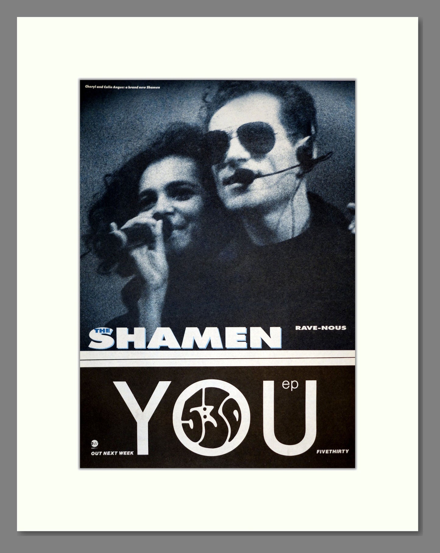 Shamen (The) - You. Vintage Advert 1991 (ref AD17344)