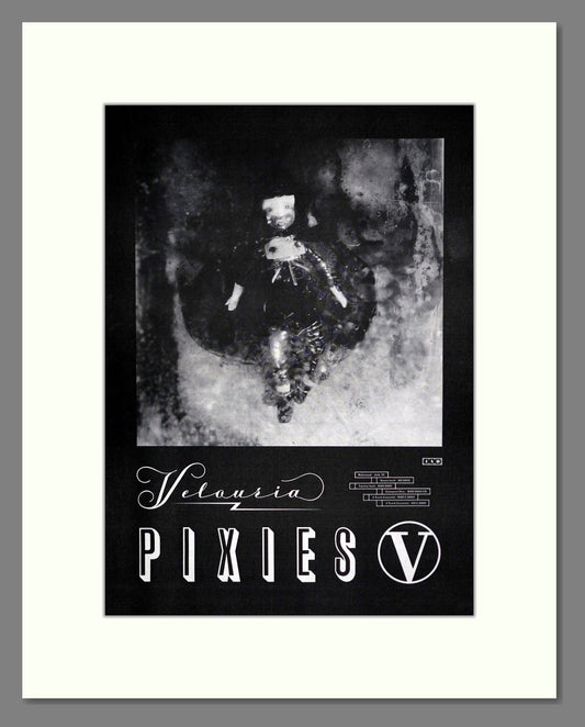 Pixies - Velouria. Vintage Advert 1990 (ref AD17625)