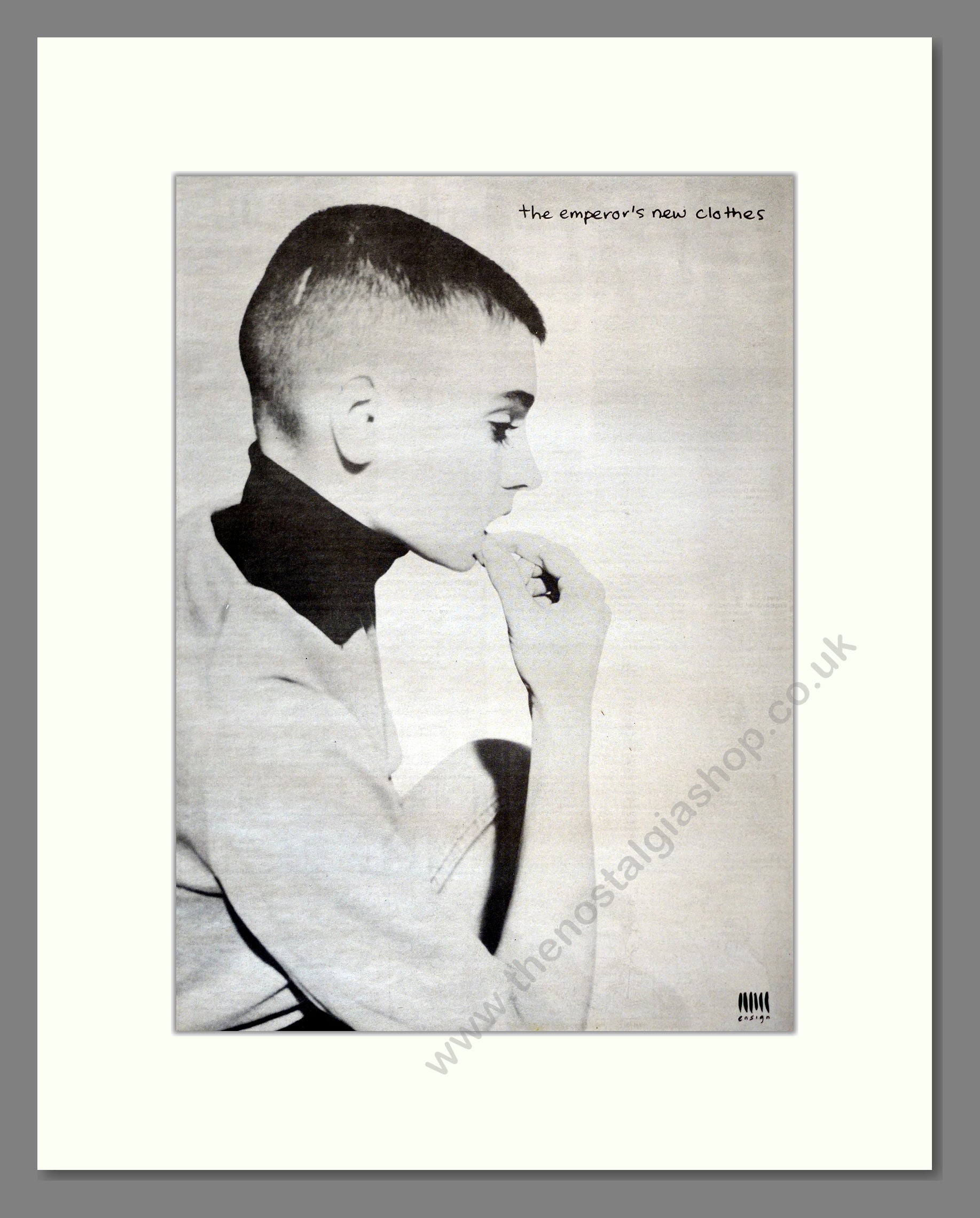 Sinead O'Connor - The Emperors New Clothes. Vintage Advert 1990 (ref AD17873)