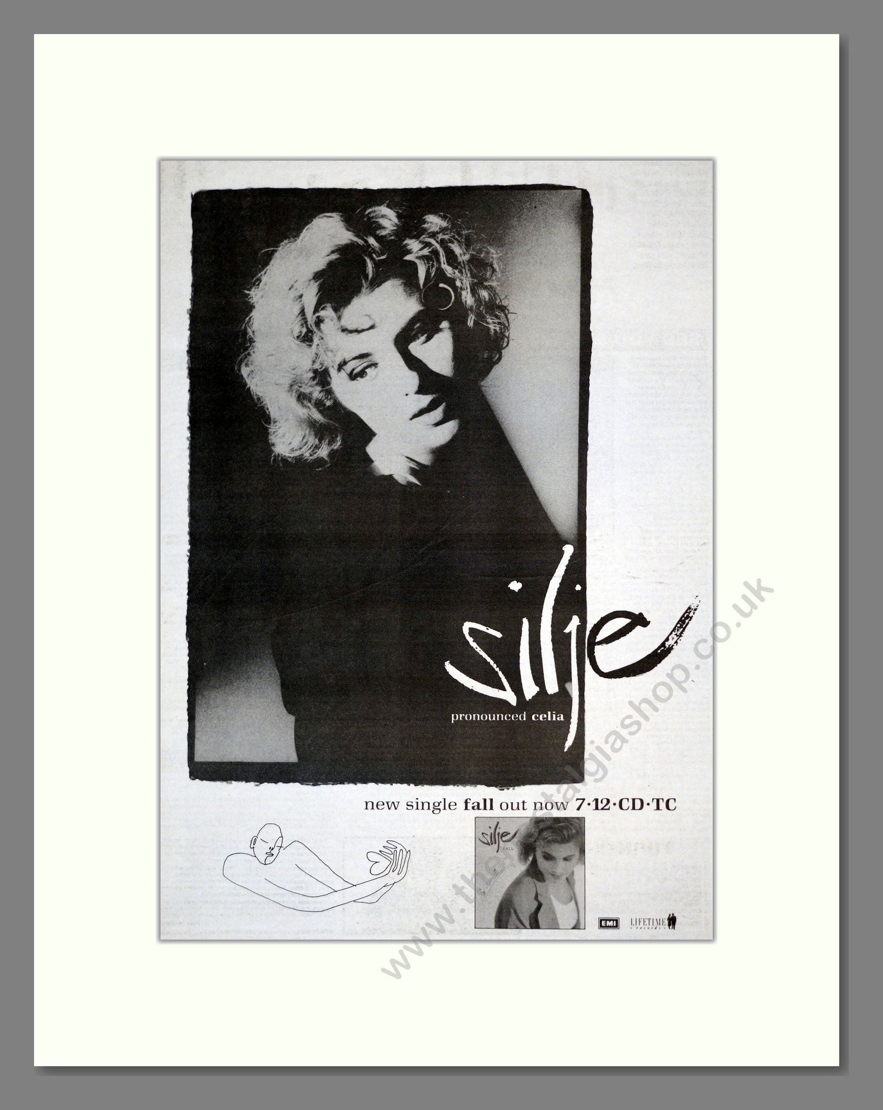 Silje - Fall. Vintage Advert 1990 (ref AD17874)