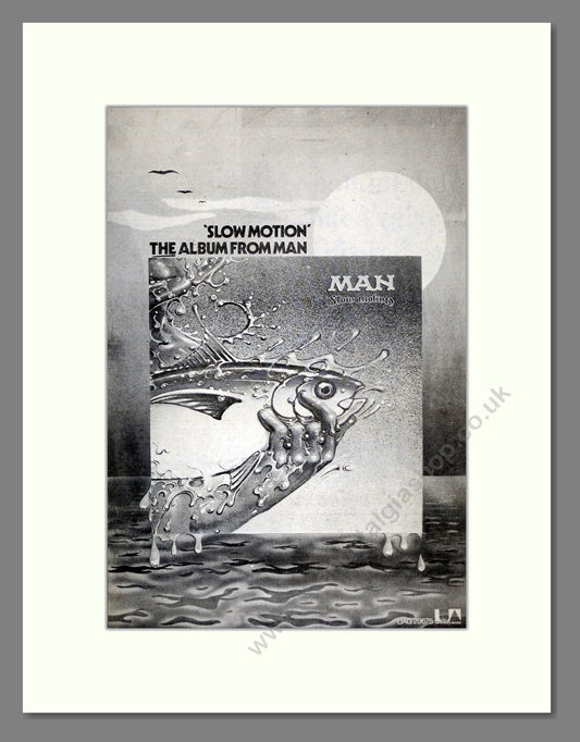 Man - Slow Motion. Vintage Advert 1974 (ref AD17919)