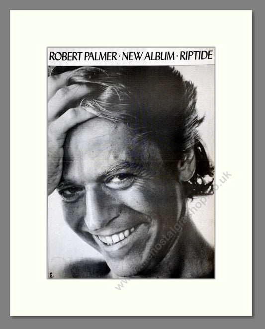 Robert Palmer - Riptide. Vintage Advert 1985 (ref AD17951)