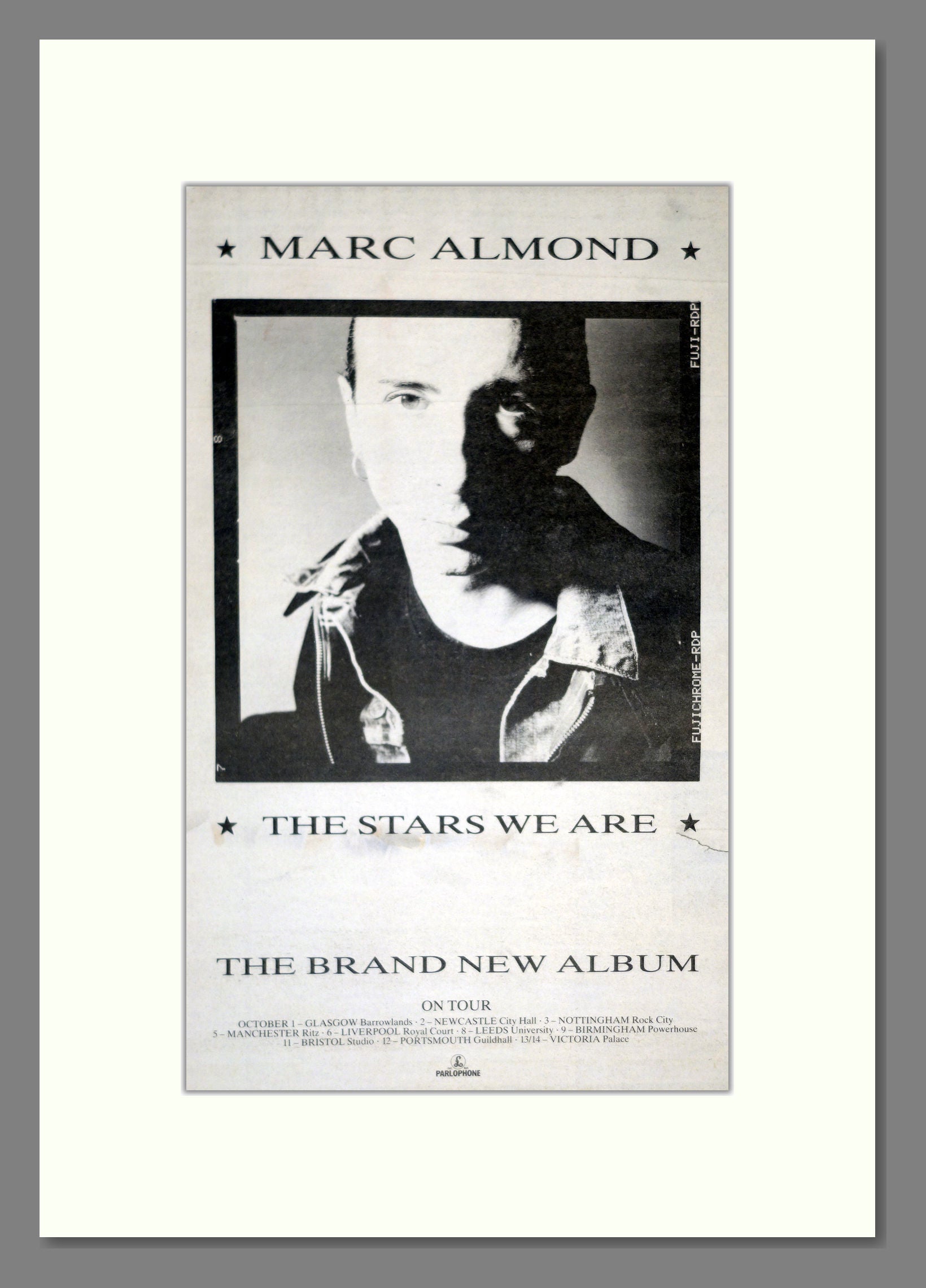 Marc Almond - The Stars We Are. Vintage Advert 1988 (ref AD17966)