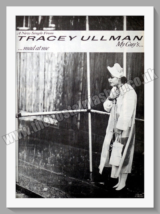 Tracey Ullman. My Guy's Mad At Me. Original Advert 1984 (ref AD14281)