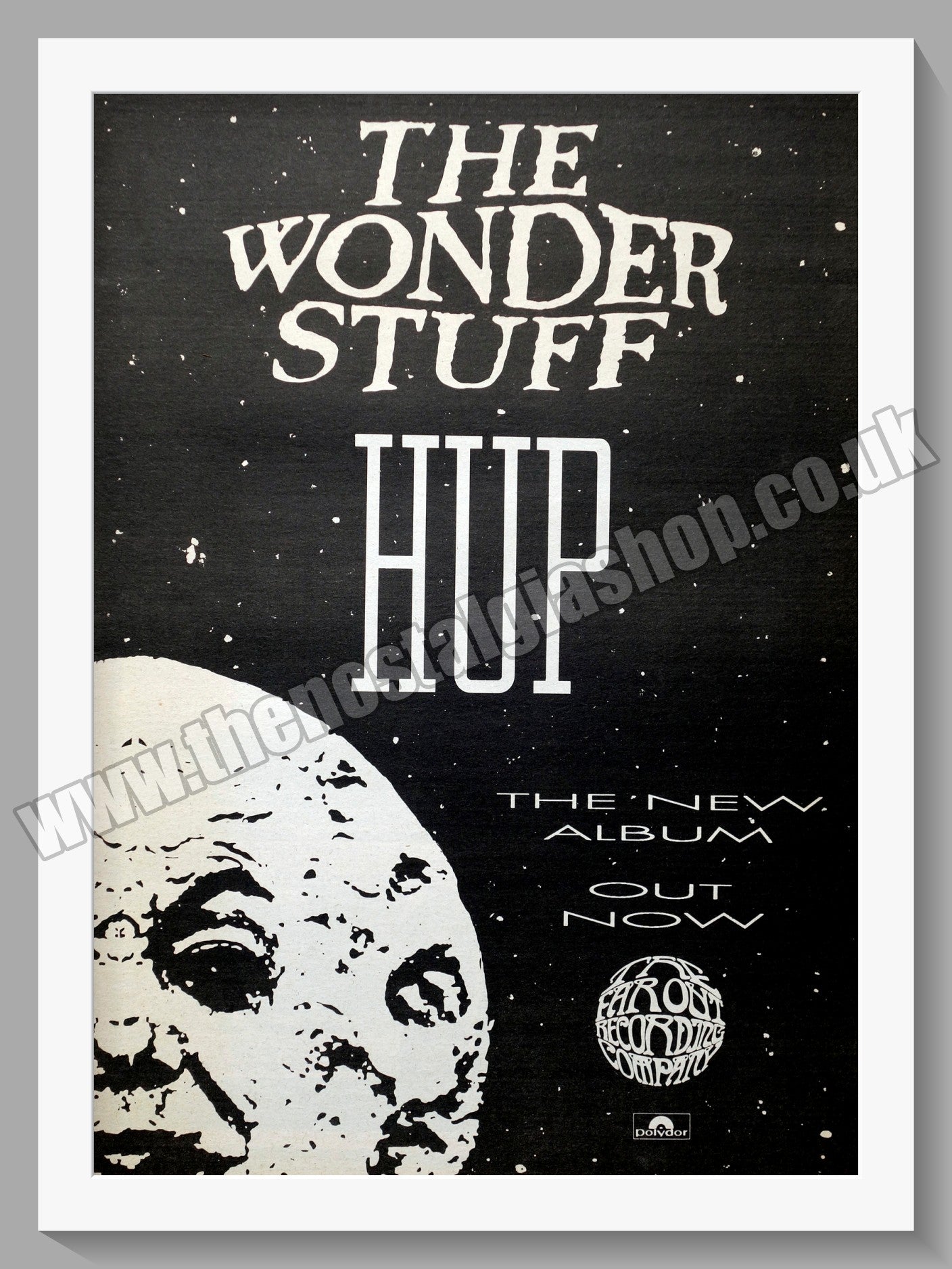 Wonder Stuff (The). Hup. Original Vintage Advert 1989 (ref AD14421)