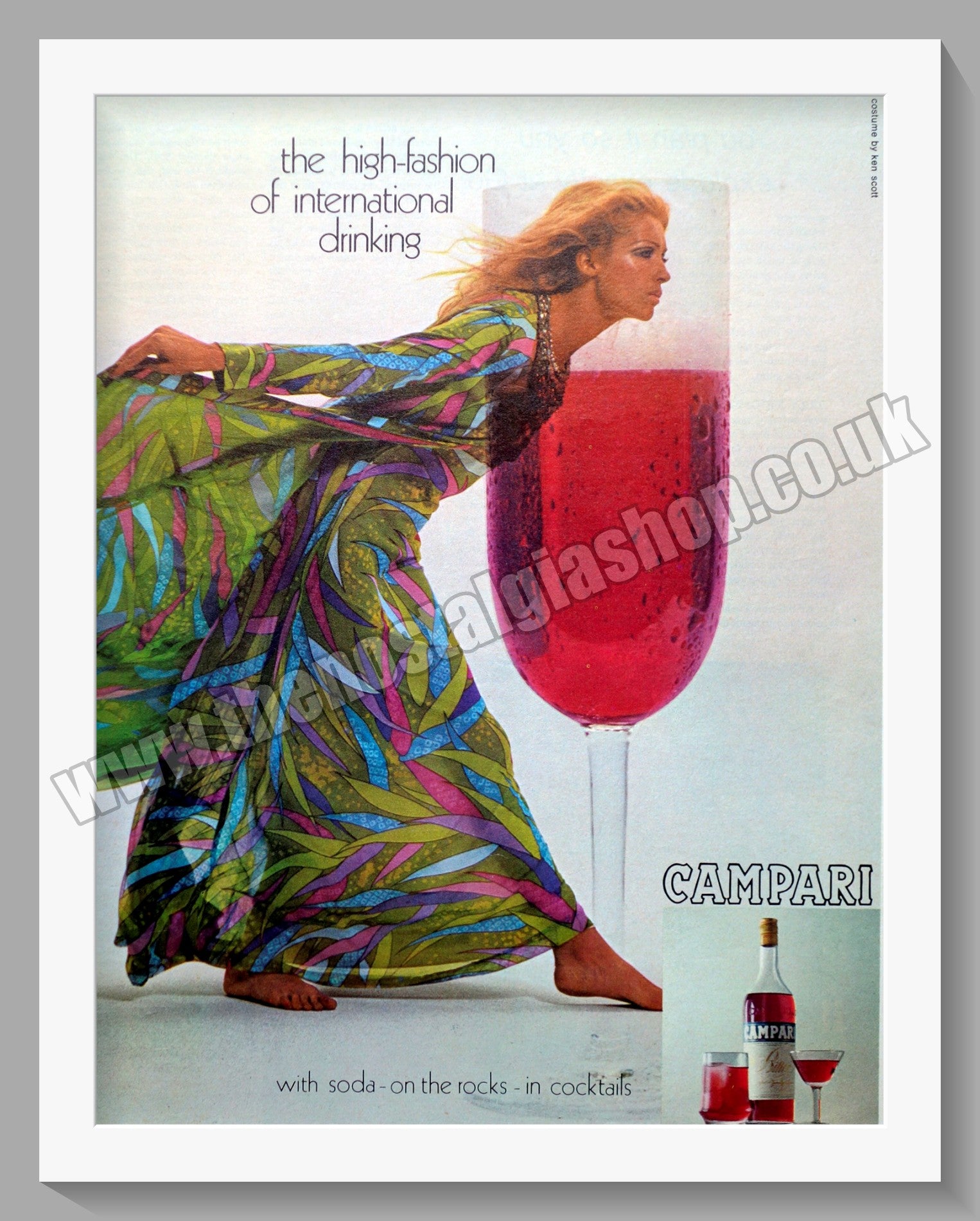 Campari. Original Advert 1970 (ref AD300180) – The Nostalgia Shop