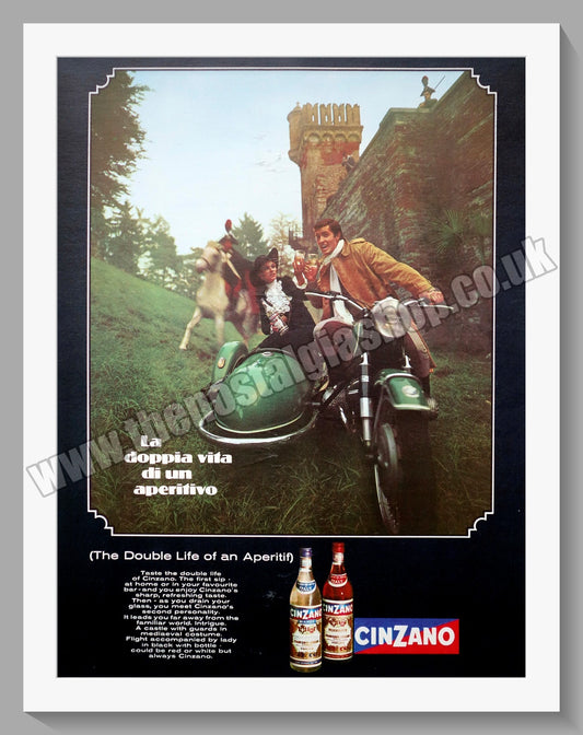 Cinzano Bianco. Original Advert 1968 (ref AD300192)