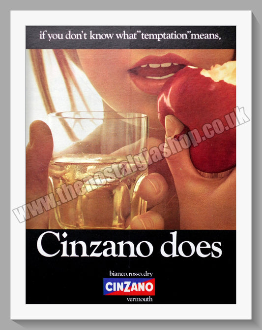 Cinzano Bianco. Original Advert 1970 (ref AD300193)