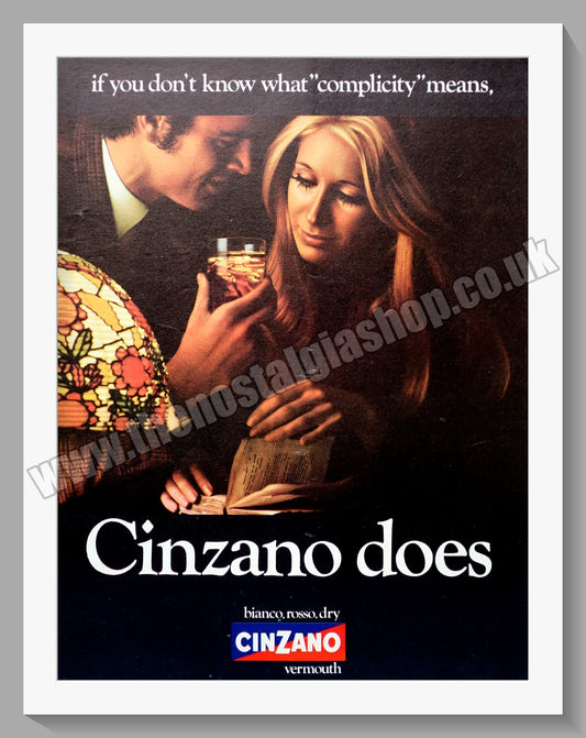 Cinzano Bianco. Original Advert 1970 (ref AD300194)