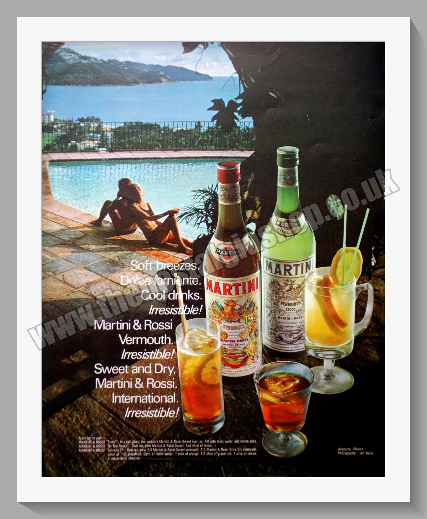 Martini Vermouth. Original Advert 1969 (ref AD300254)