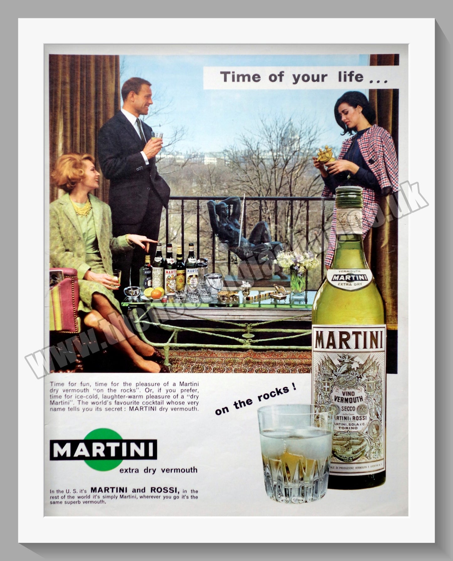 Martini Vermouth. Original Advert 1964 (ref AD300256)