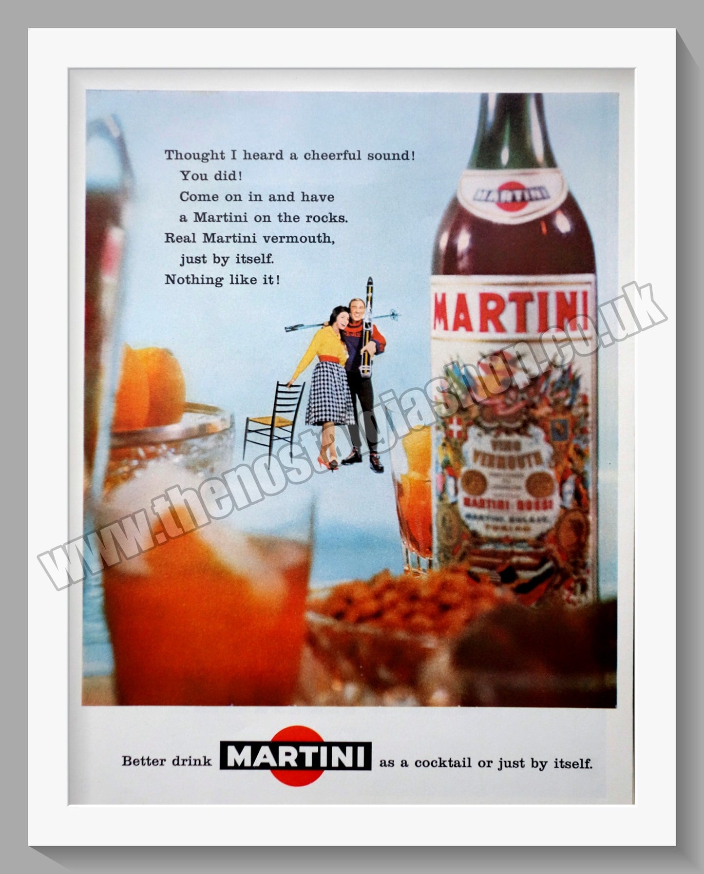 Martini Vermouth. Original Advert 1960 (ref AD300264)