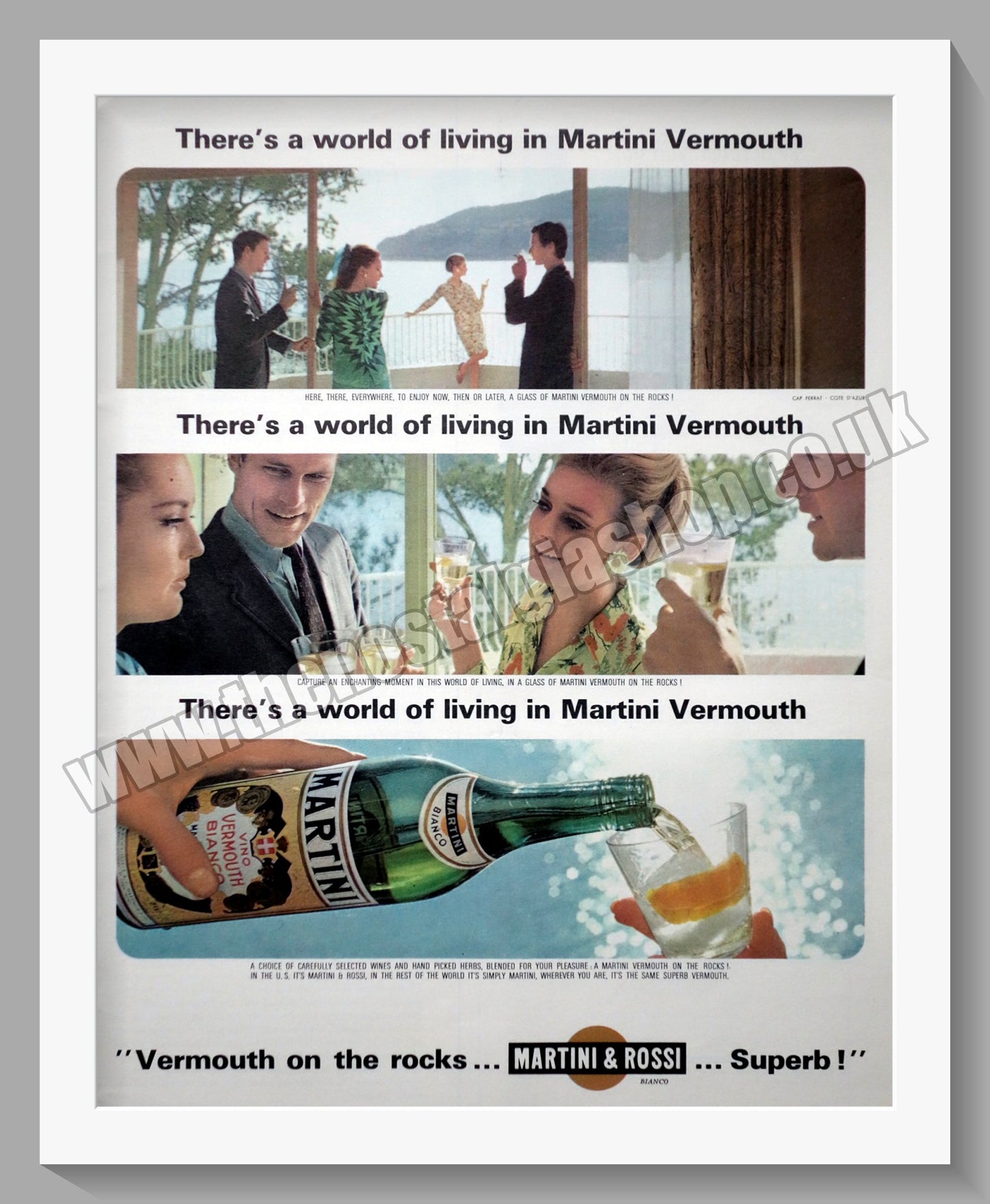 Martini Vermouth. Original Advert 1966 (ref AD300276)