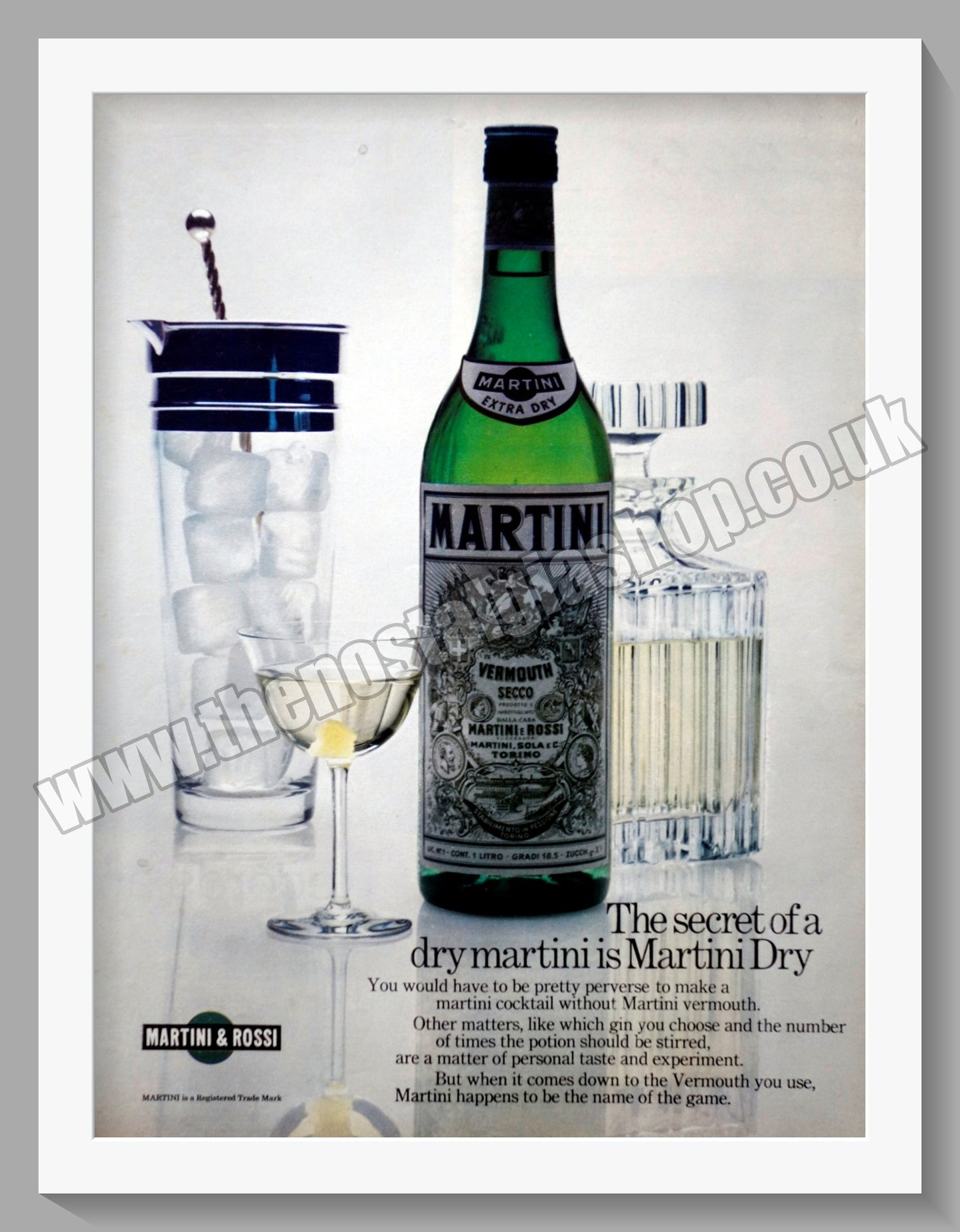 Martini Vermouth. Original Advert 1970 (ref AD300285)