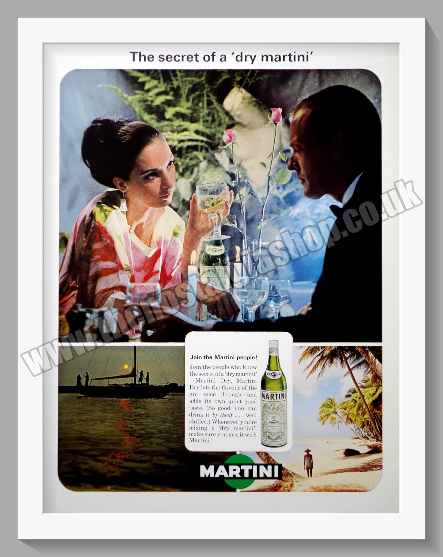 Martini Vermouth. Original Advert 1966 (ref AD300293)