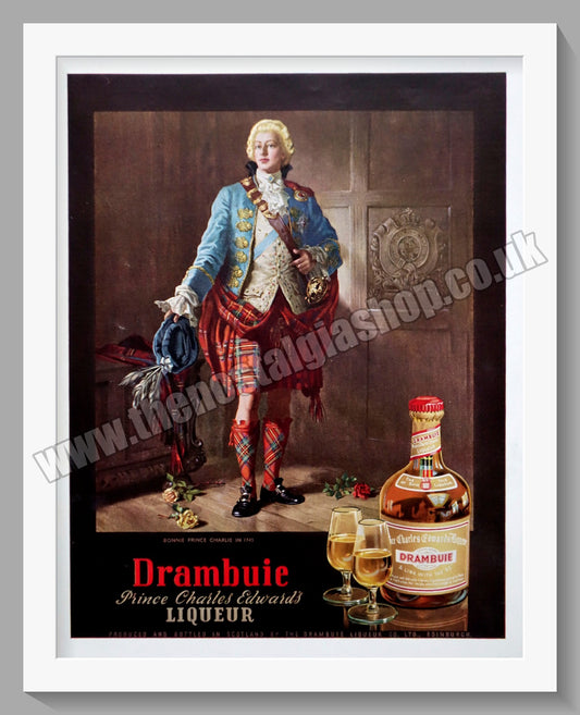 Drambuie Liqueur. Original Advert 1957 (ref AD300420)