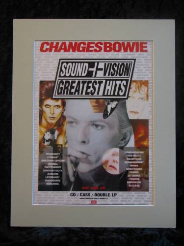 DAVID BOWIE  advert 1990