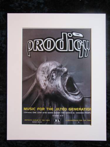 THE PRODIGY, original advert 1995 (ref AD137)