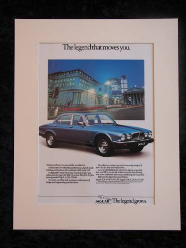 JAGUAR XJ6 original advert 1984 (ref AD184)