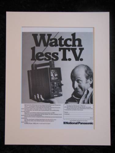 National Panasonic TV. Original advert 1974 (ref AD248)