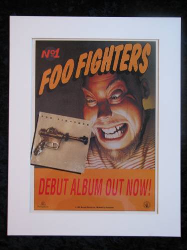 FOO FIGHTERS original advert 1995 (ref AD256)