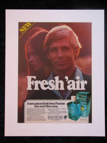 Fresh Air. Pantene  Original advert 1977 (ref AD279)