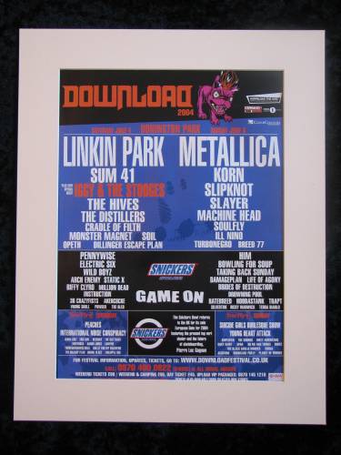 Download Festival original advert 2004 (ref AD386)