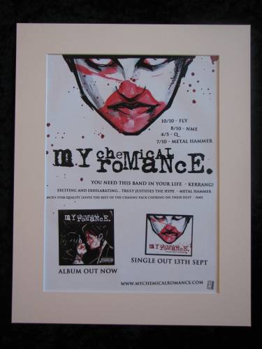 My Chemical Romance original advert 2004 (ref AD387)